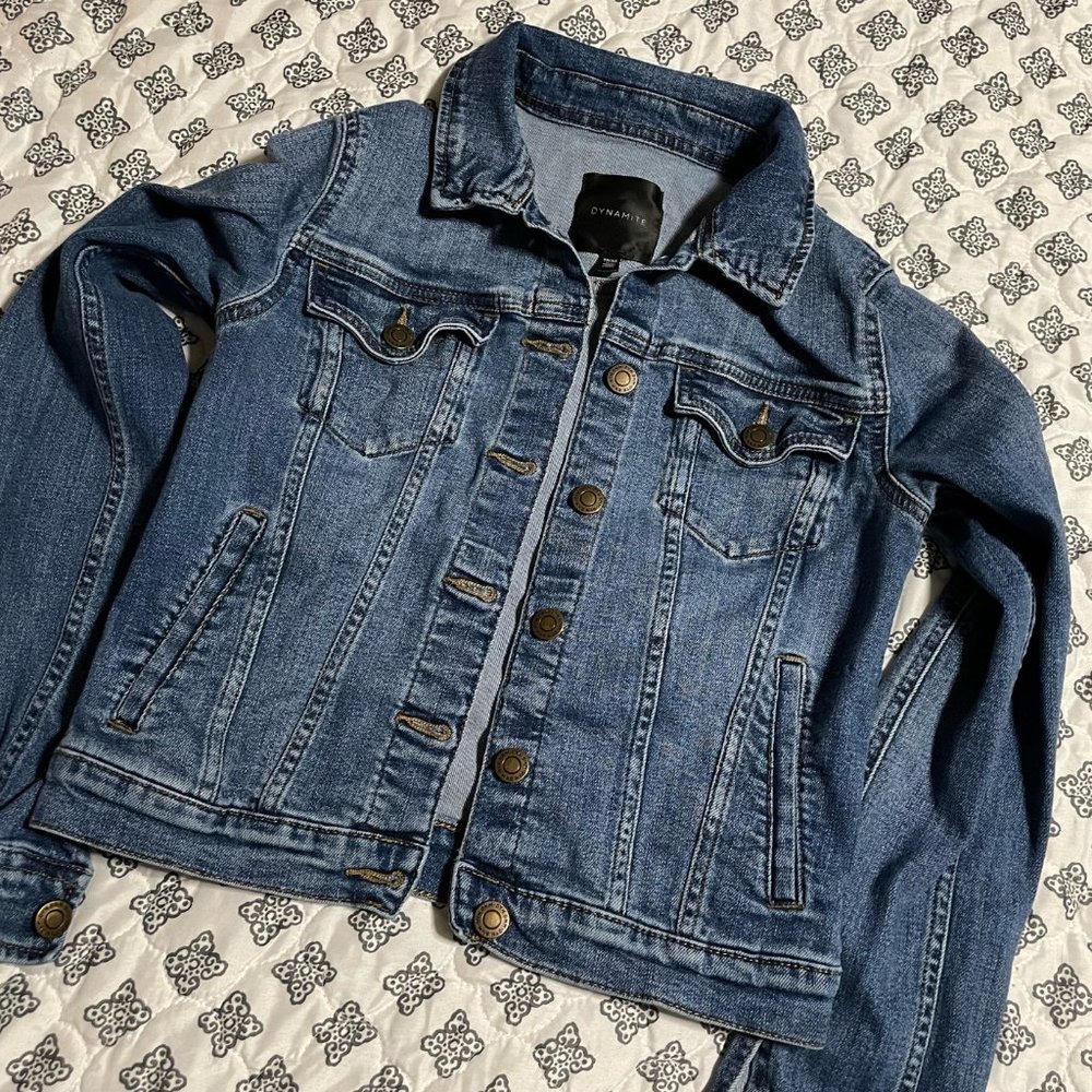 DYNAMITE Women's Jean Jacket Size Sm